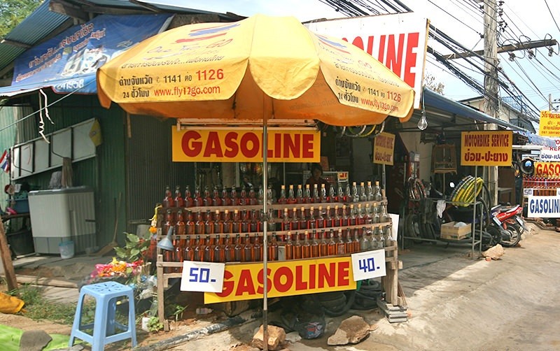 benzin na ulici phangan informacije