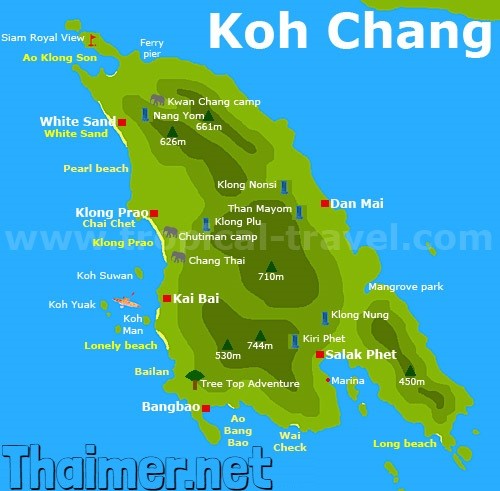 Khh Chang mapa